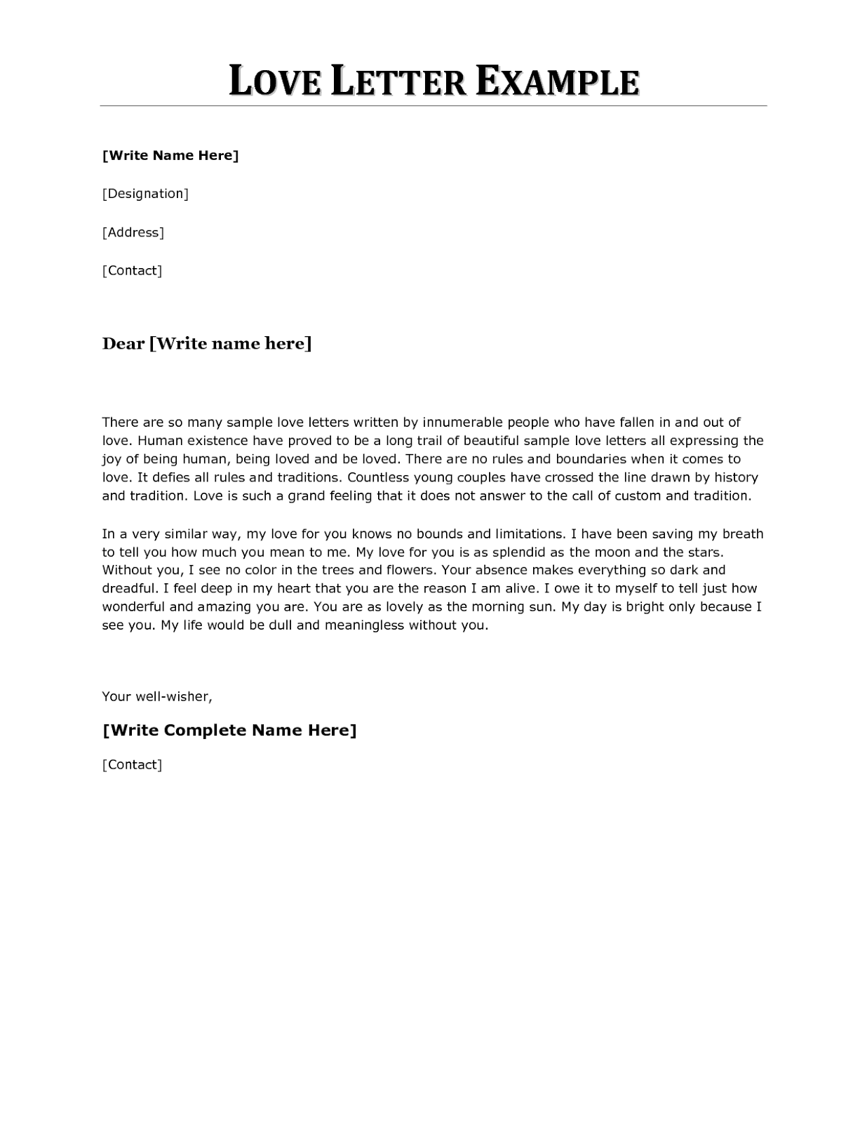 Letter Share Knowledge