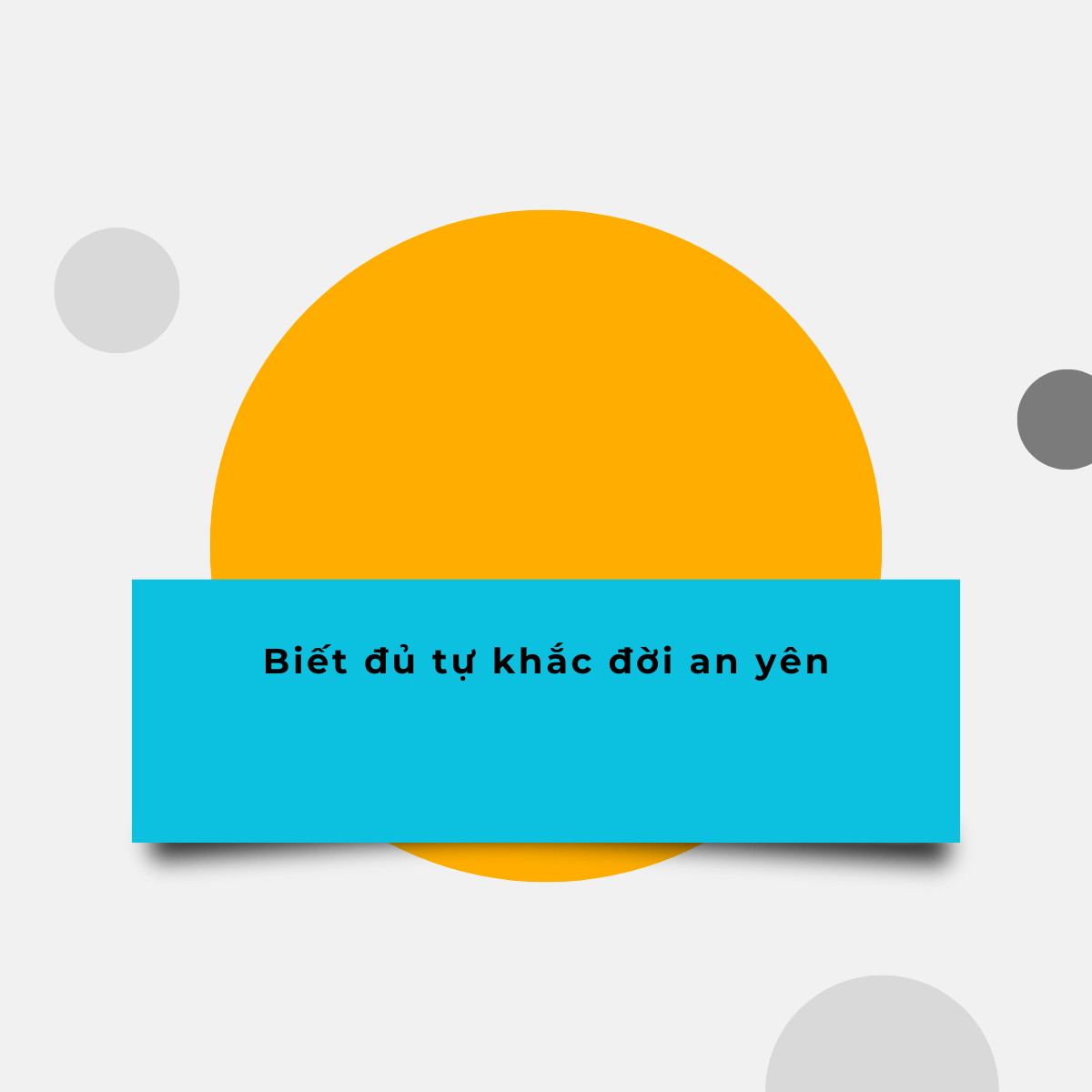 /Biết đủ đời tự khắc an yên/