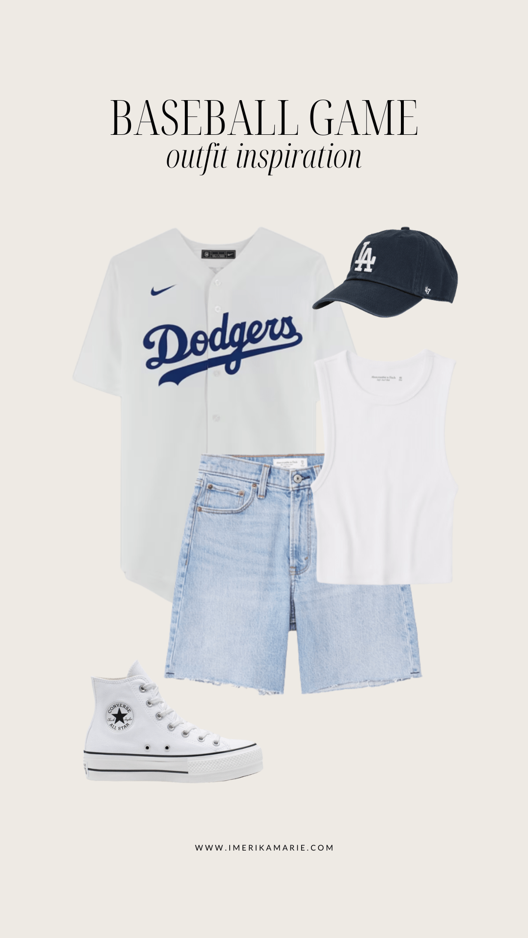 10 Outfit Ideas To Wear To A Baseball Game Erika Marie 