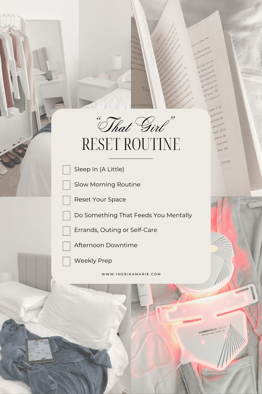 Realistic “That Girl” Reset Routine