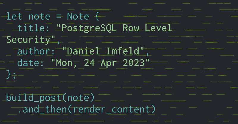 How To Setup Row Level Security Rls In Postgresql - Best City Wallpapers in 8K