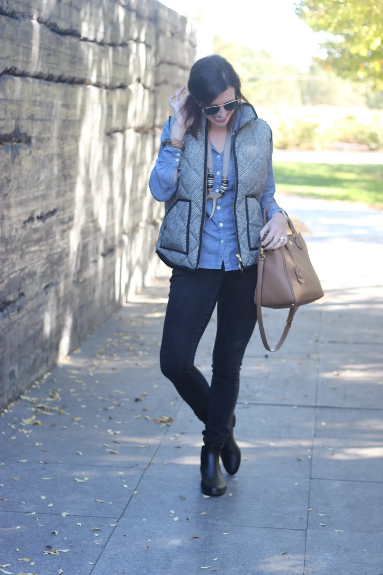 Layering for Fall with J.Crew