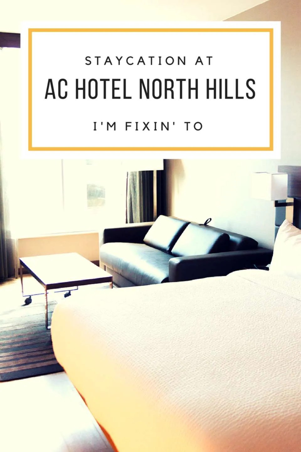 Raleigh Hotel: AC Hotel North Hills - I'm Fixin' To - @mbg0112