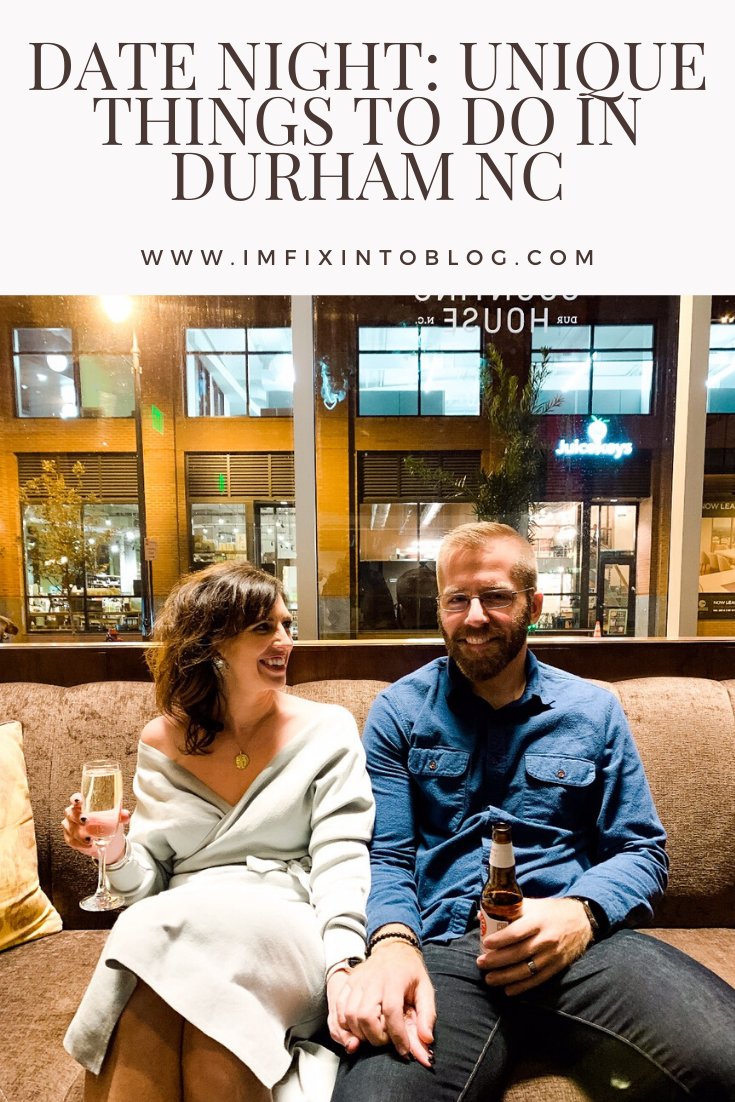 Unique Things to Do in Durham NC at Night featured by top North Carolina blog, I'm Fixin' To