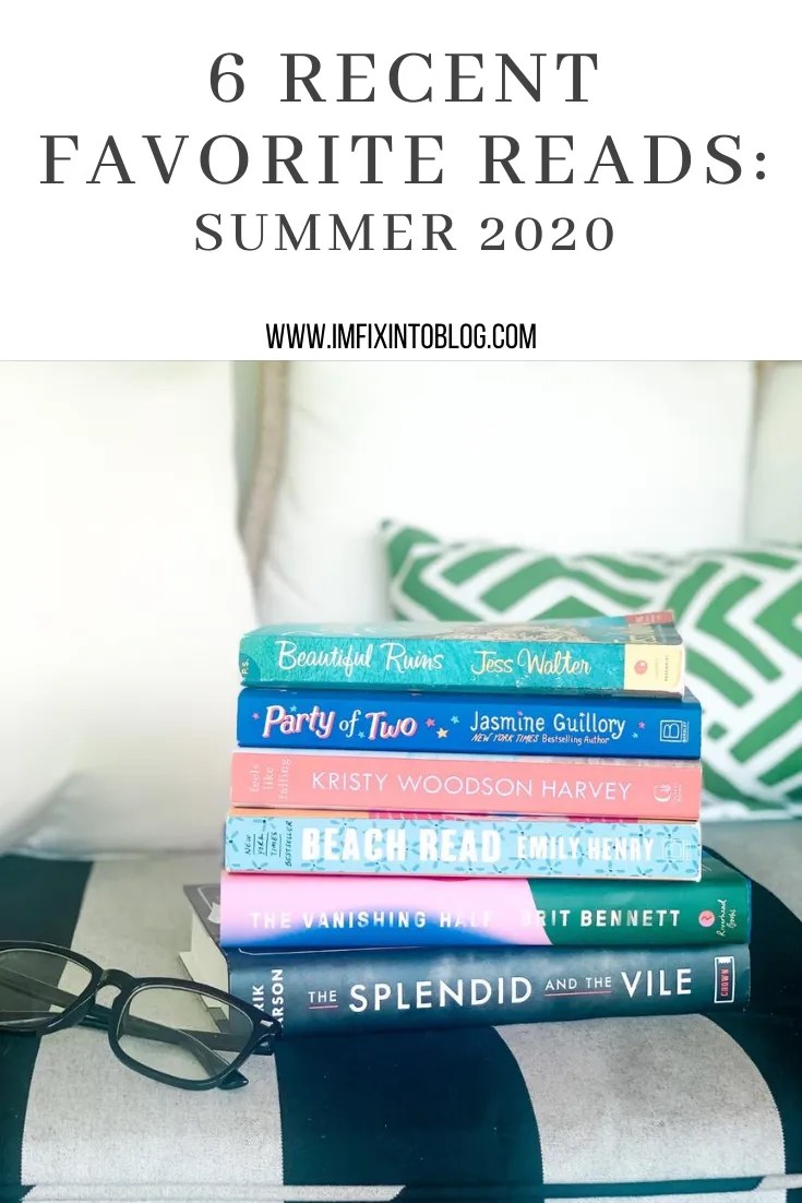 6 Recent Favorite Reads - I'm Fixin' To - @mbg0112