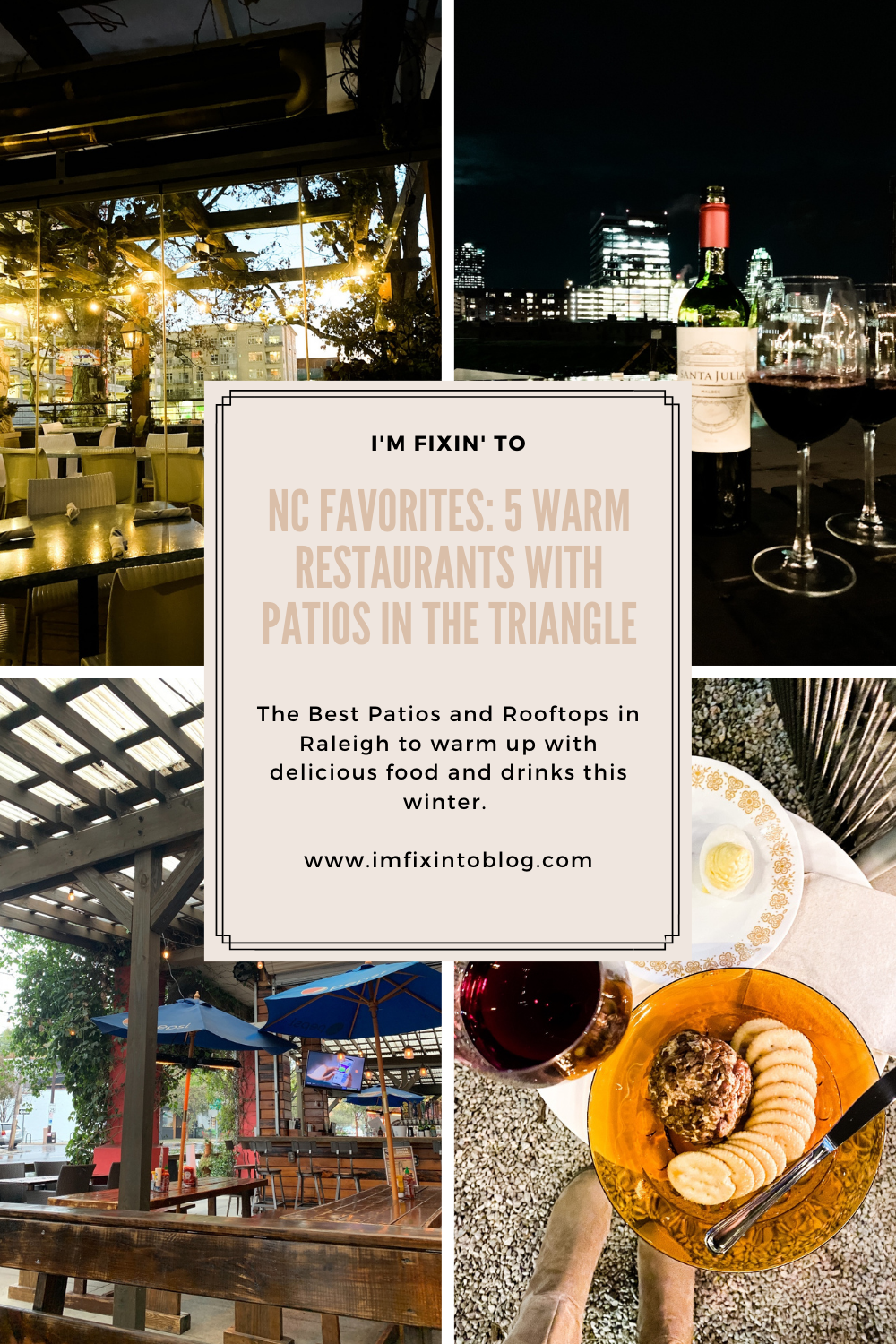 NC Favorites: 5 Warm Restaurants with Patios in the Triangle - I'm Fixin' To - @mbg0112