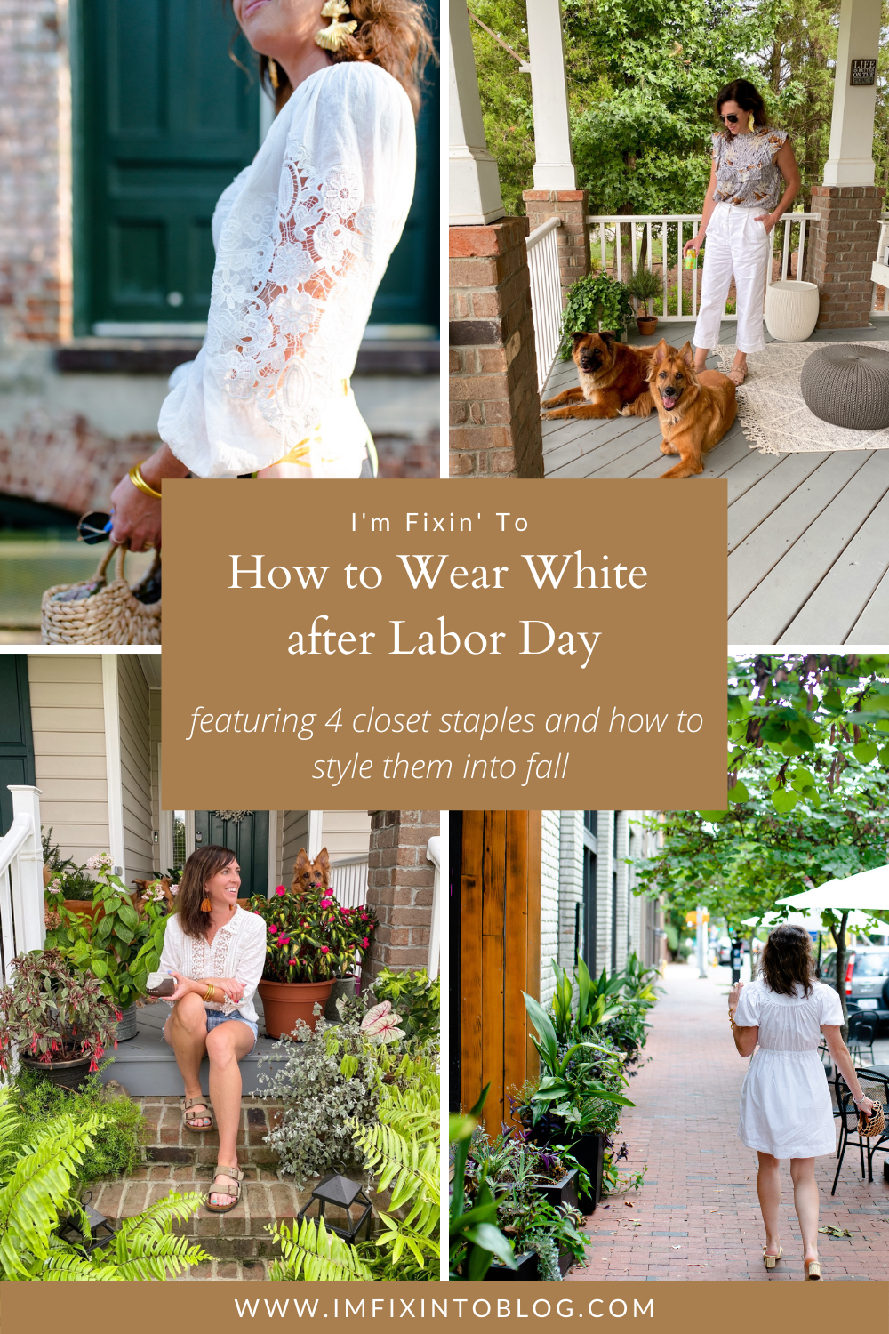 How to Wear White After Labor Day - I'm Fixin' To - @imfixintoblog