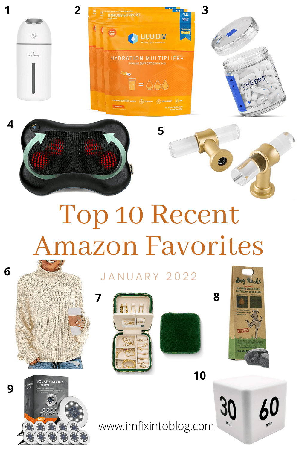 Top 10 Recent Amazon Favorites featured by top US lifestyle blogger, I'm Fixin' To