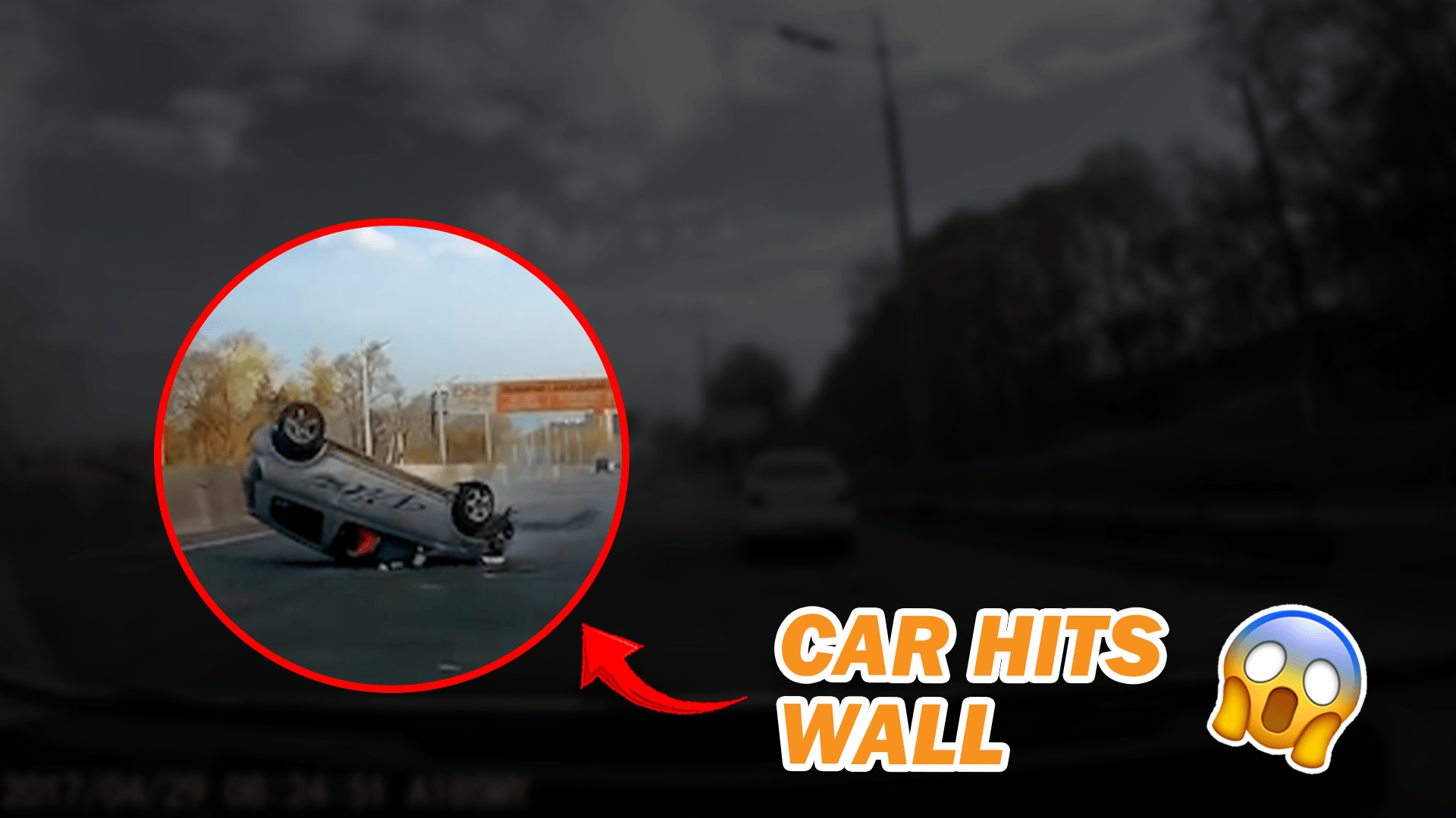 Dramatic Car Crash Caught On Camera - Amazing HD Landscape Illustrations | Free Download