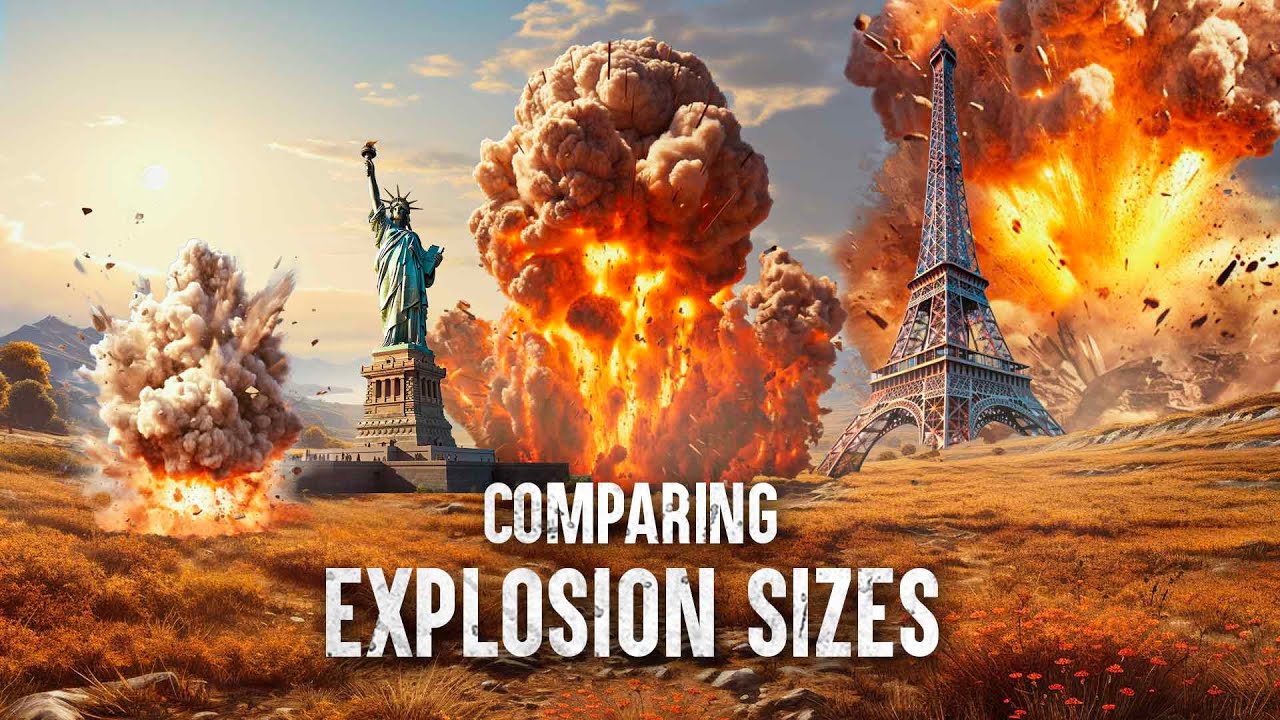 Explosions Size Comparison And What You Must Know To Survive