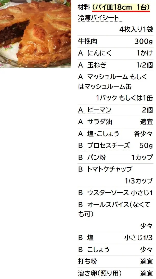 冷凍パイシートでミートパイ❤おもてなしに