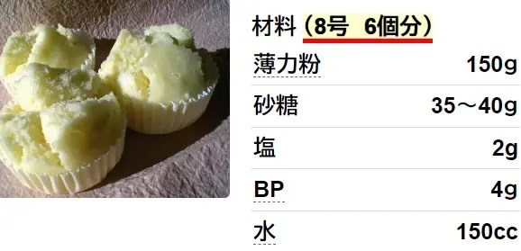 蒸しパン