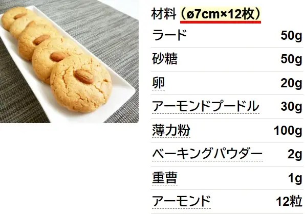 杏仁酥 中華風アーモンドクッキー