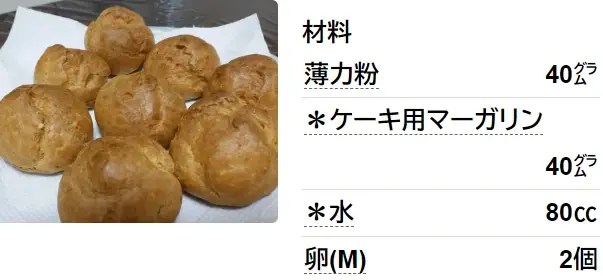 簡単！失敗しないシュークリーム♡