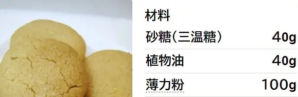 簡単クッキー（ちんすこう風）