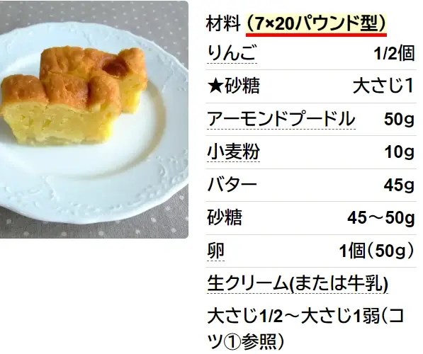 激うま♡簡単♪アップル×アーモンドケーキ