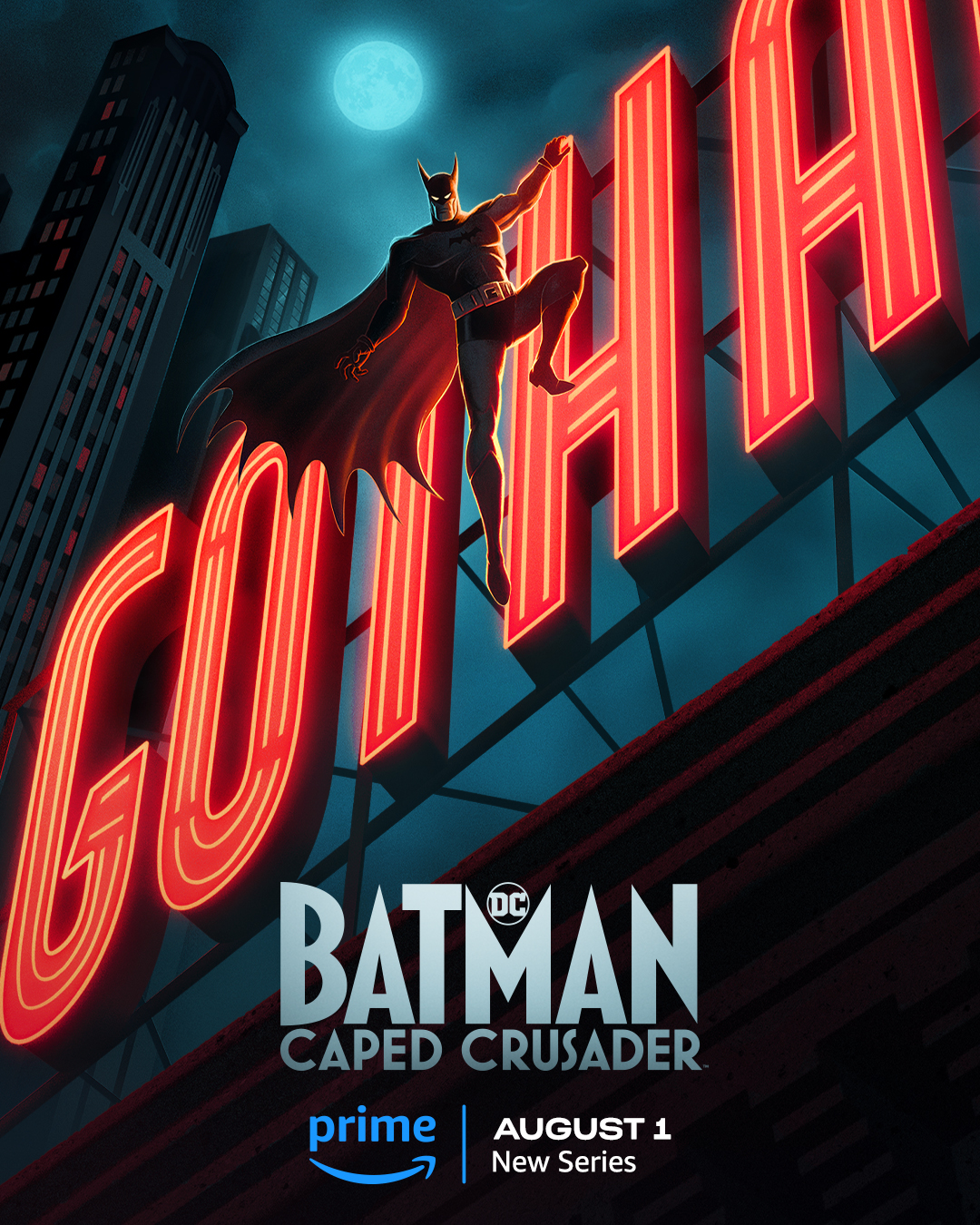 Póster de 'Batman: Caped Crusader' (Imagen: Amazon)