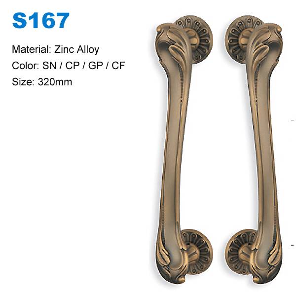 Recessed Brass Rust Proof Door Pull Handle Wooden Glass Door Pulls Modern Decorative Door Handles S167 Prices Betterbyday Manufacturers