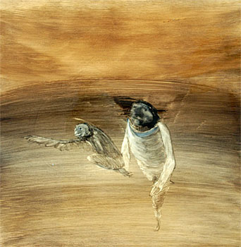 Kupe and His Companion Survey the Planet Tukurua (Sirius)