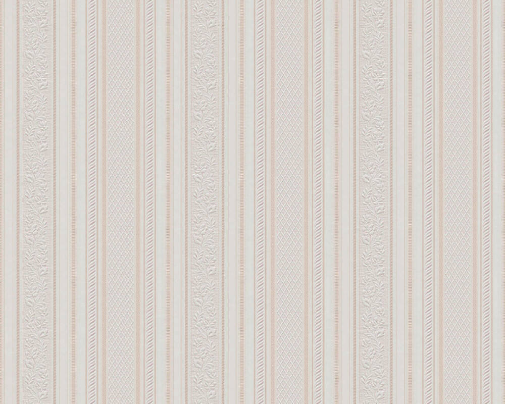 Beige wallpaper is the perfect neutral for any space and style. A S Creation Wallpaper Stripes Beige Cream White 765673