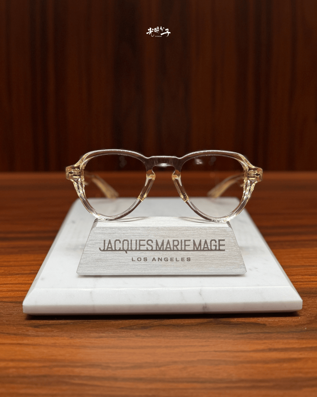 巴黎巡禮|走進 Jacques Marie Mage 巴黎旗艦店:在法式古典與雕塑美學之間,閱讀「可配戴藝術品」的奢華靈魂-光明分子.眼鏡