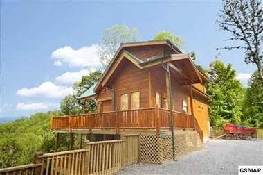 Views on views on views. My Runaway Wagon Retreat | Pigeon Forge Cabin Rentals