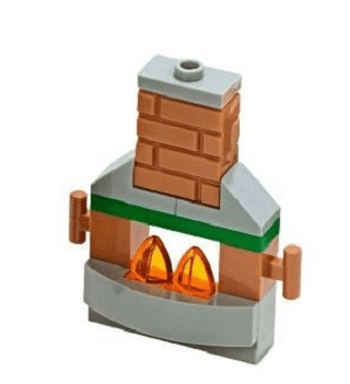 Lego Ideas Cozy Fireplace