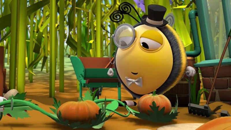 Libby The Pumpkin Patch Puzzle - Mountain Illustration Collection - 4K Quality