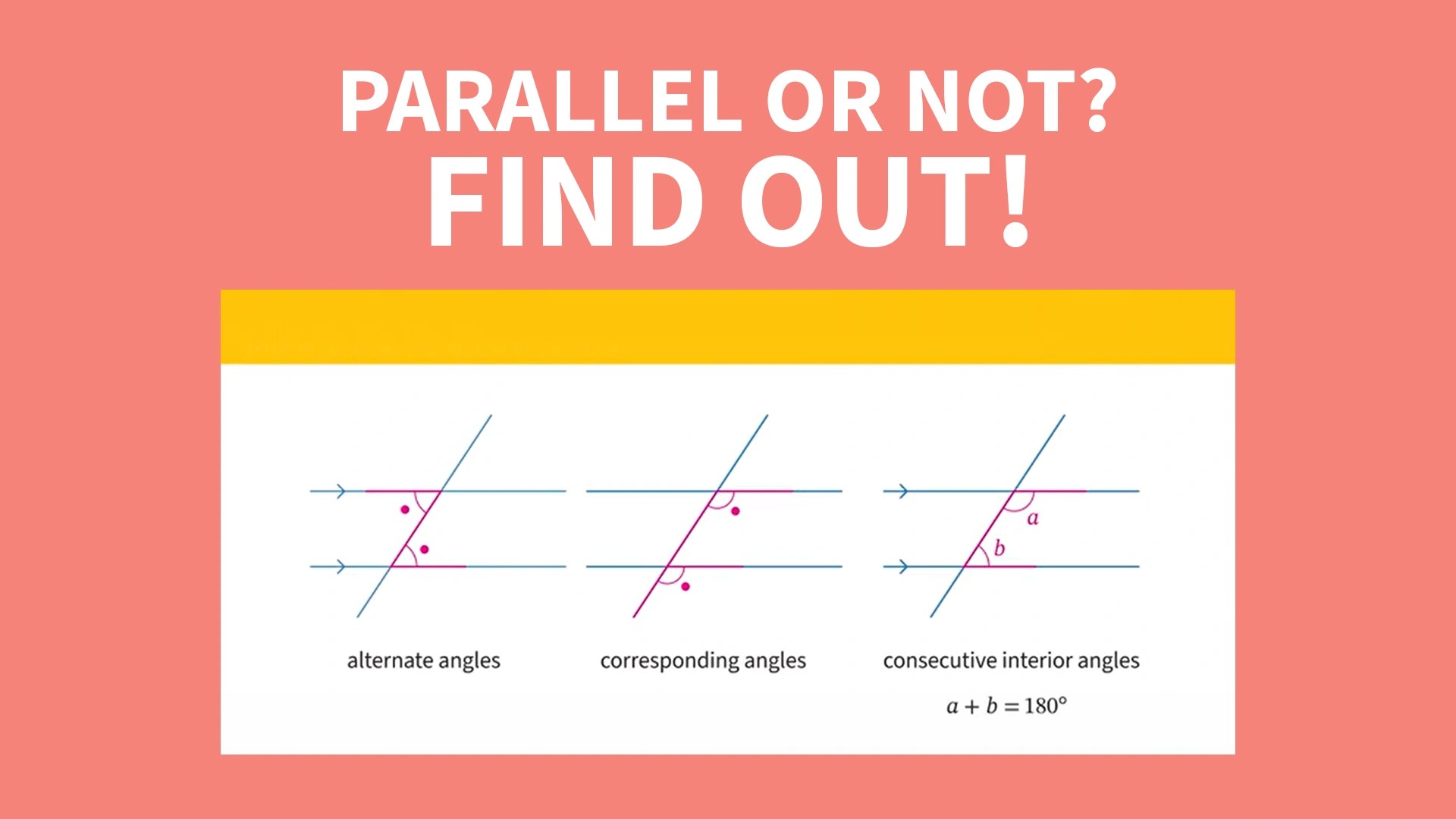 Angles And Parallel Lines Video Resources Clickview