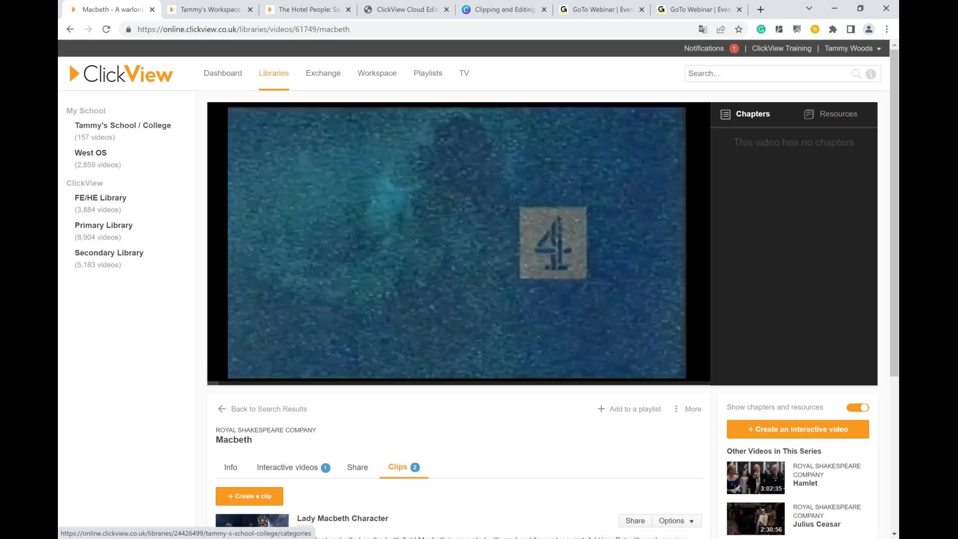 Editing Clipping Webinar Sept 2022 Rare Clickview