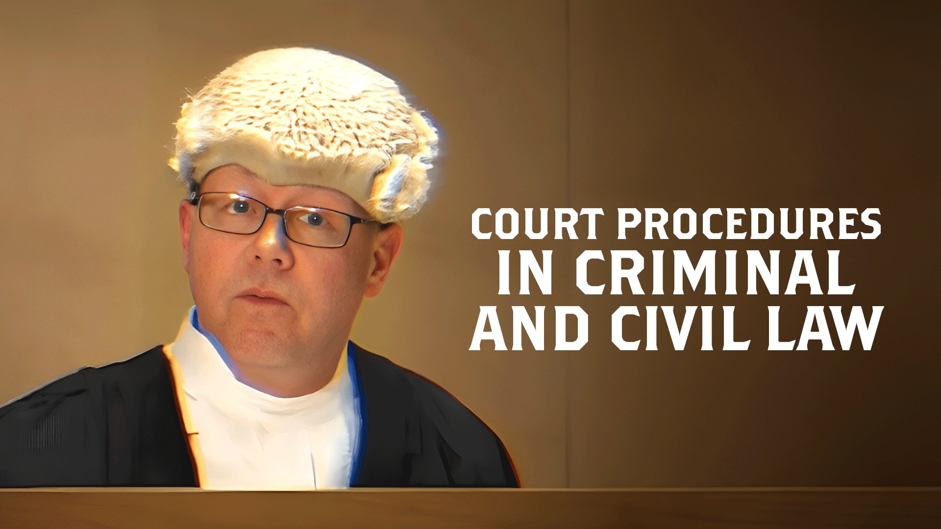 Court Procedures In Criminal And Civil Law Clickview