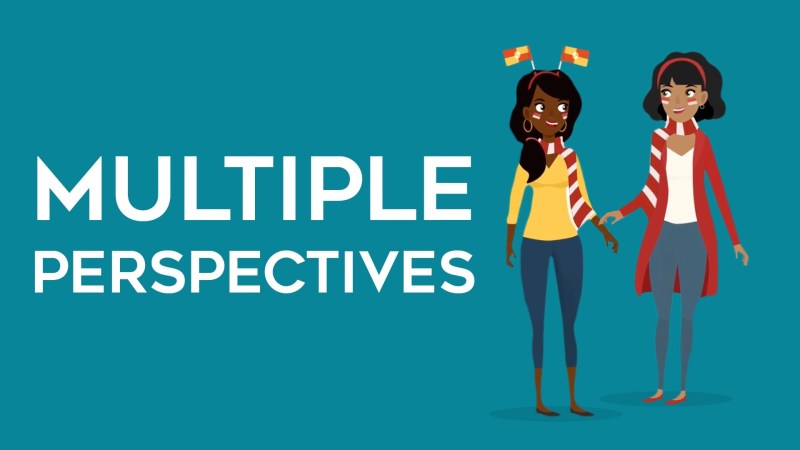 A Cascading Multiple Viewpoint In A Multiple View Perspective - Premium Colorful Pattern Gallery - High Resolution