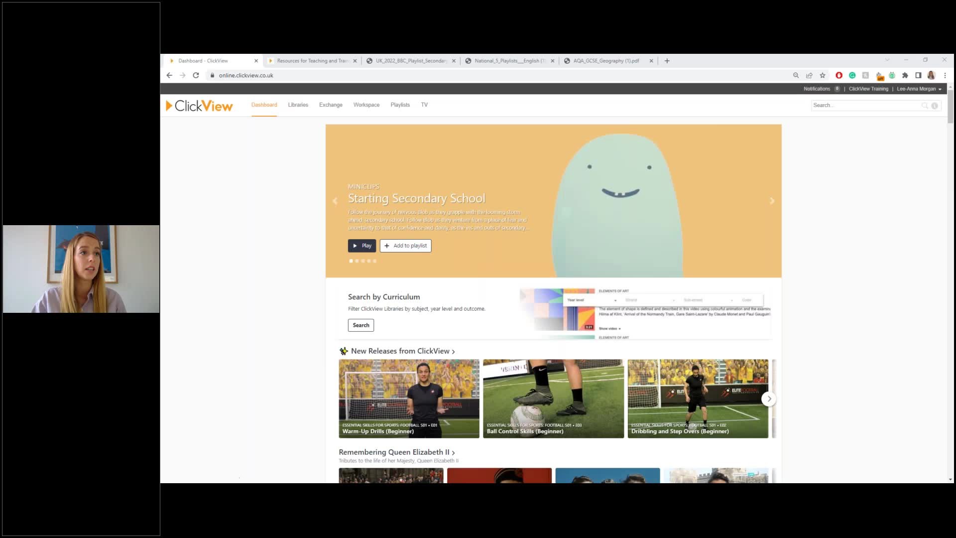 Webinar Finding Relevant Usable Content Clickview