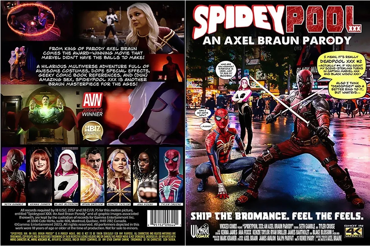 Spideypool XXX An Axel Braun Parody - アダルト無修正DVD・ストリーミング 【裏DVDプラス】 サンプル動画配信中