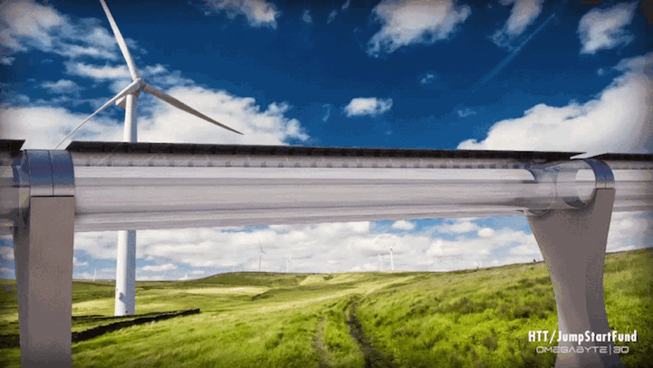 Hyperloop3 - 10 diseños futuristas que cambiarán nuestra forma de vida