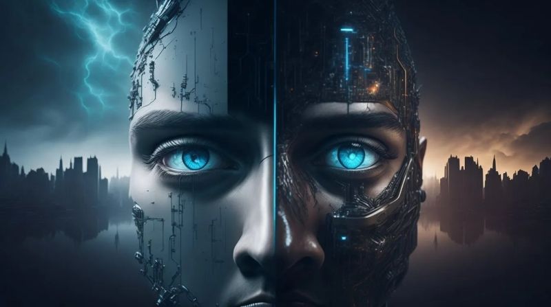 Evilbot Free Ai Chatbot - Premium Light Art Gallery - 8K