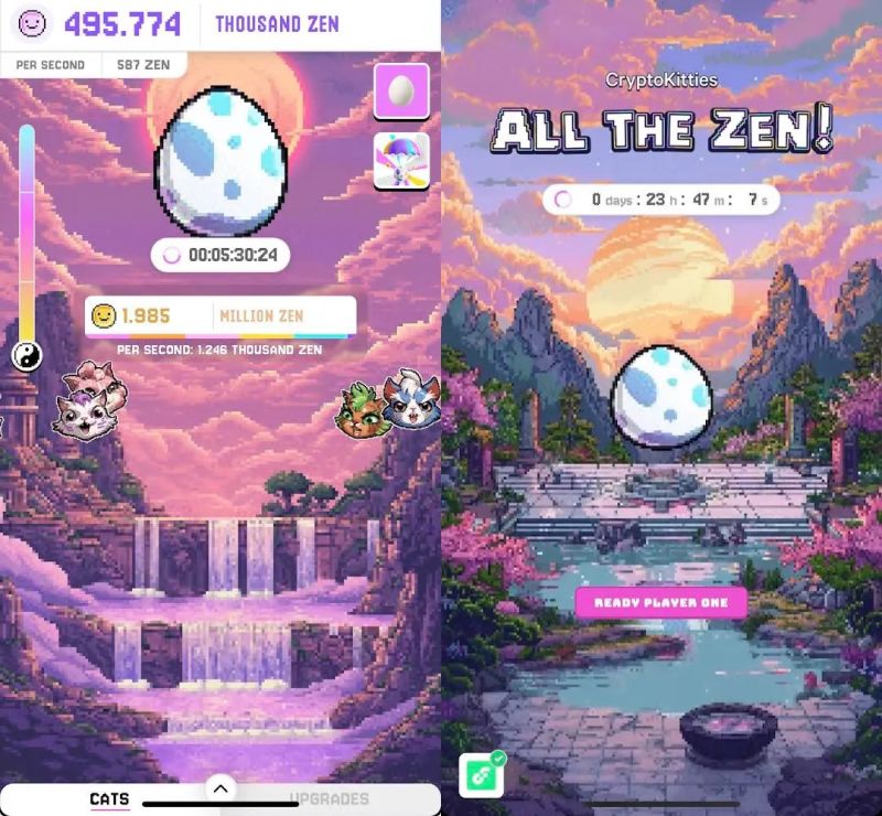 Cryptokitties Are Back As A Telegram Crypto Game Decrypt - Modern Landscape Photo - Retina