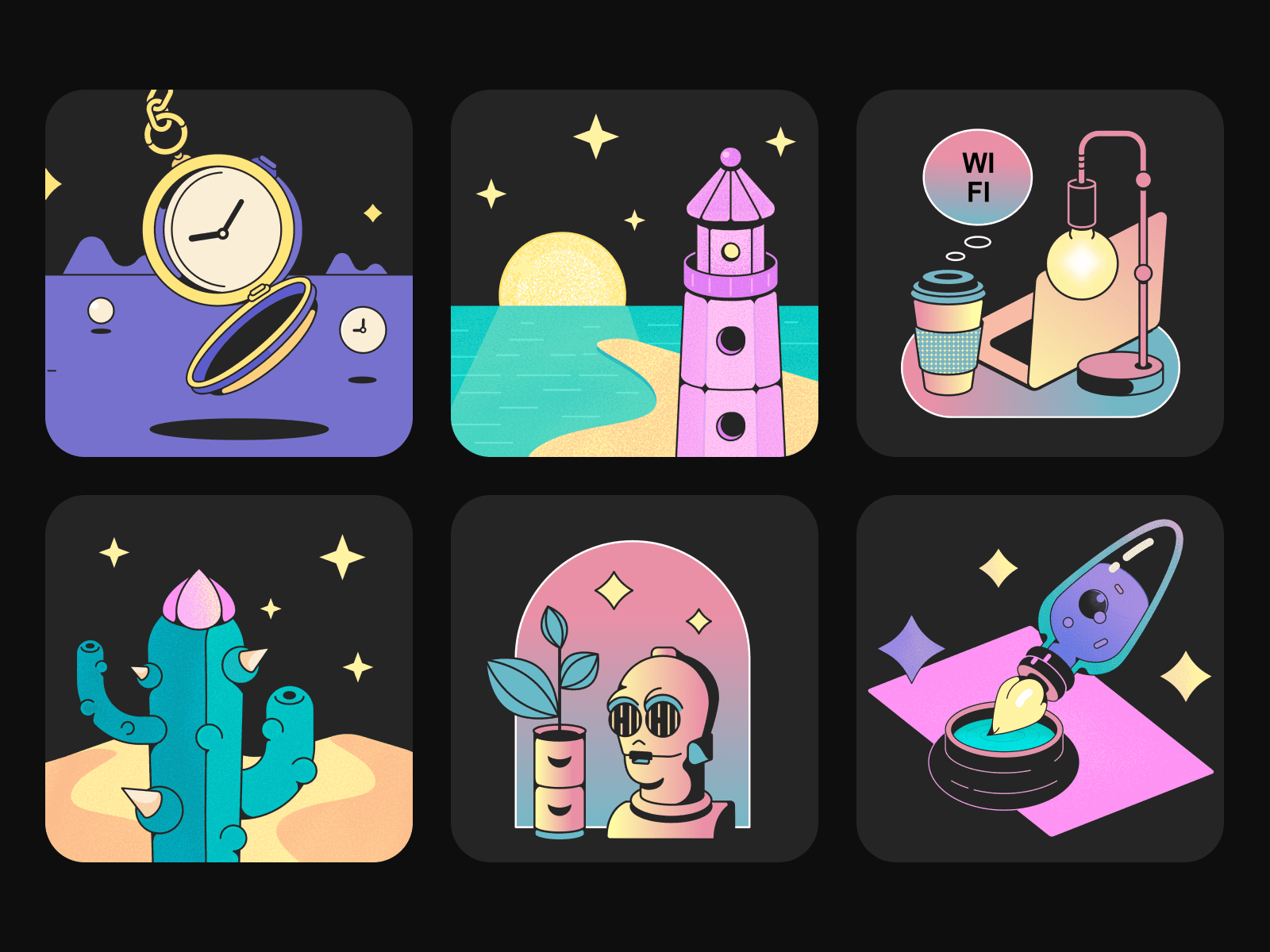 Digital Illustration Design Ideas - Artistic 8K Sunset Textures | Free Download