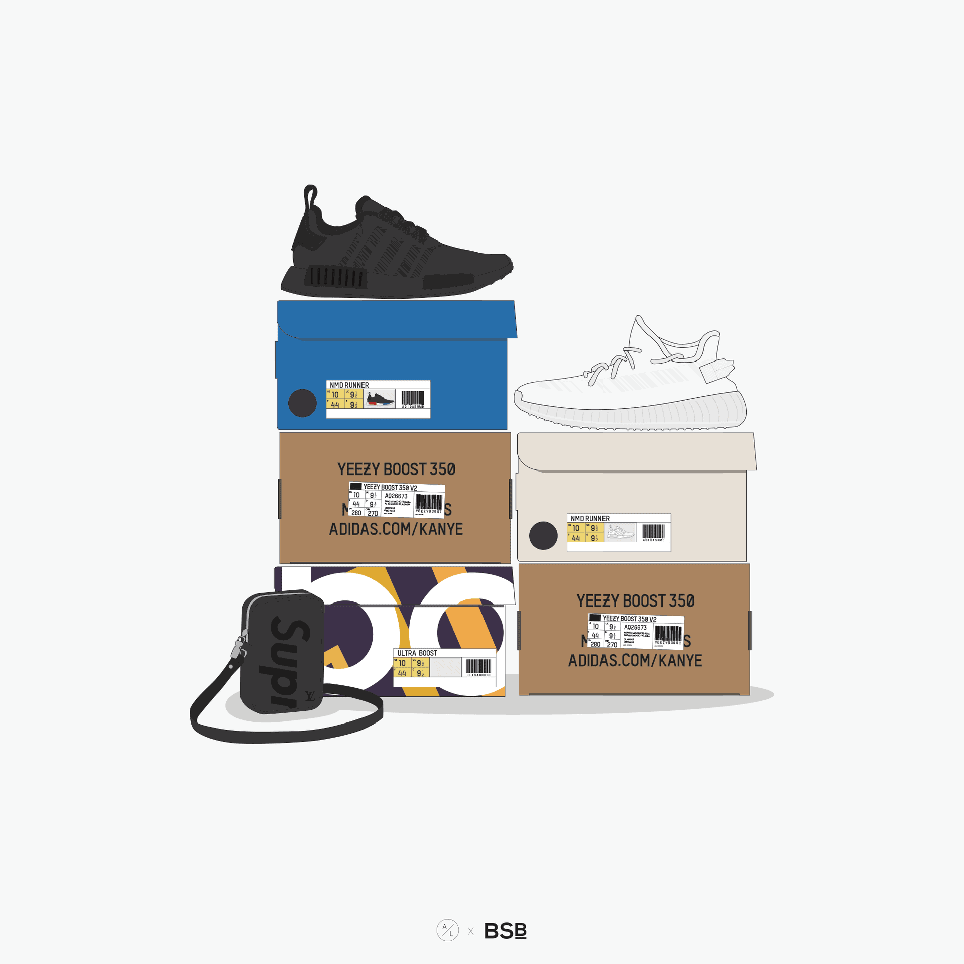 Al X Bsb Design Ideas - Modern Minimal Illustration - Ultra HD