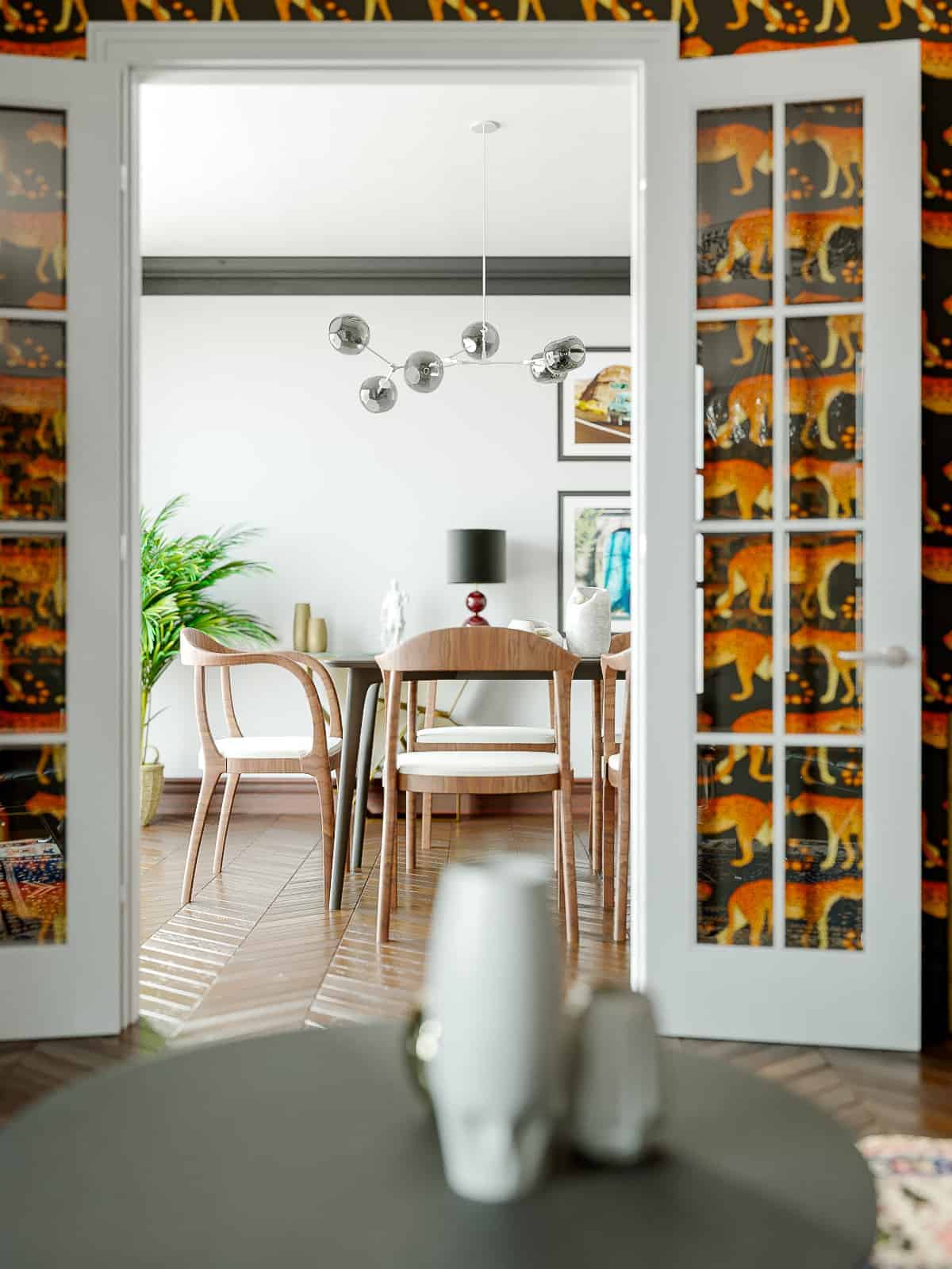 Leopard Houseframe - Ultra HD Space Patterns for Desktop