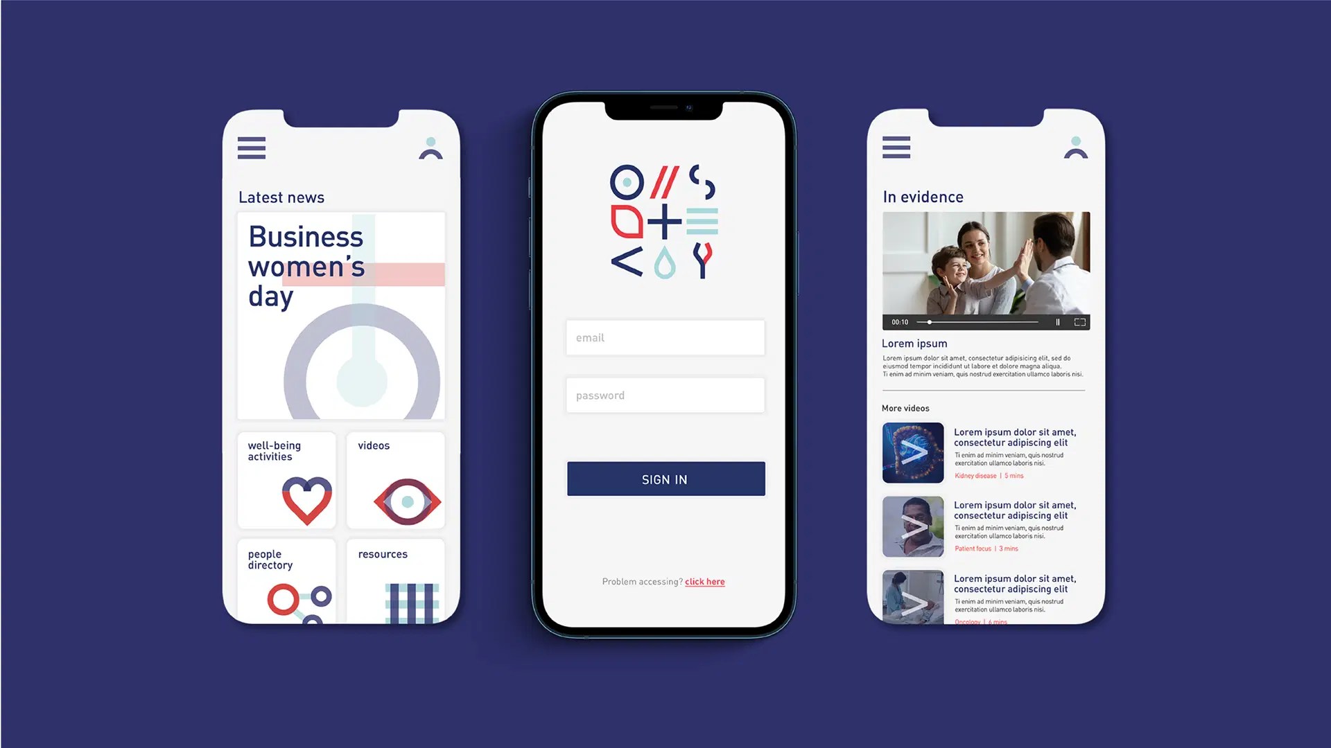 Henriques Henriques Branding Case Study Nucleus - Download Amazing Gradient Illustration | Mobile