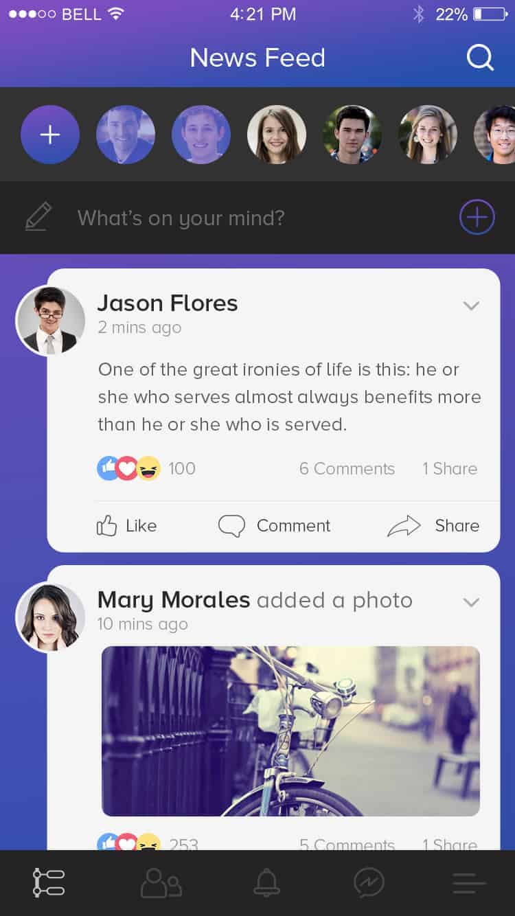 Facebook Redesigning Concept Design Ideas - City Wallpapers - Professional 4K Collection