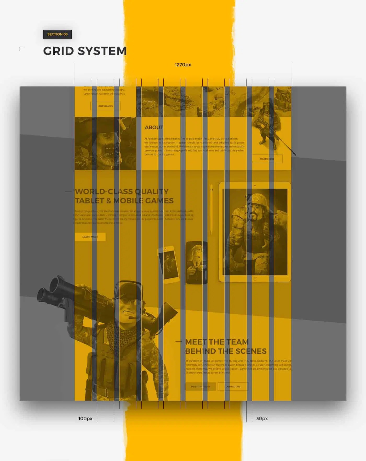 Funrock - Minimal Backgrounds - Creative Desktop Collection