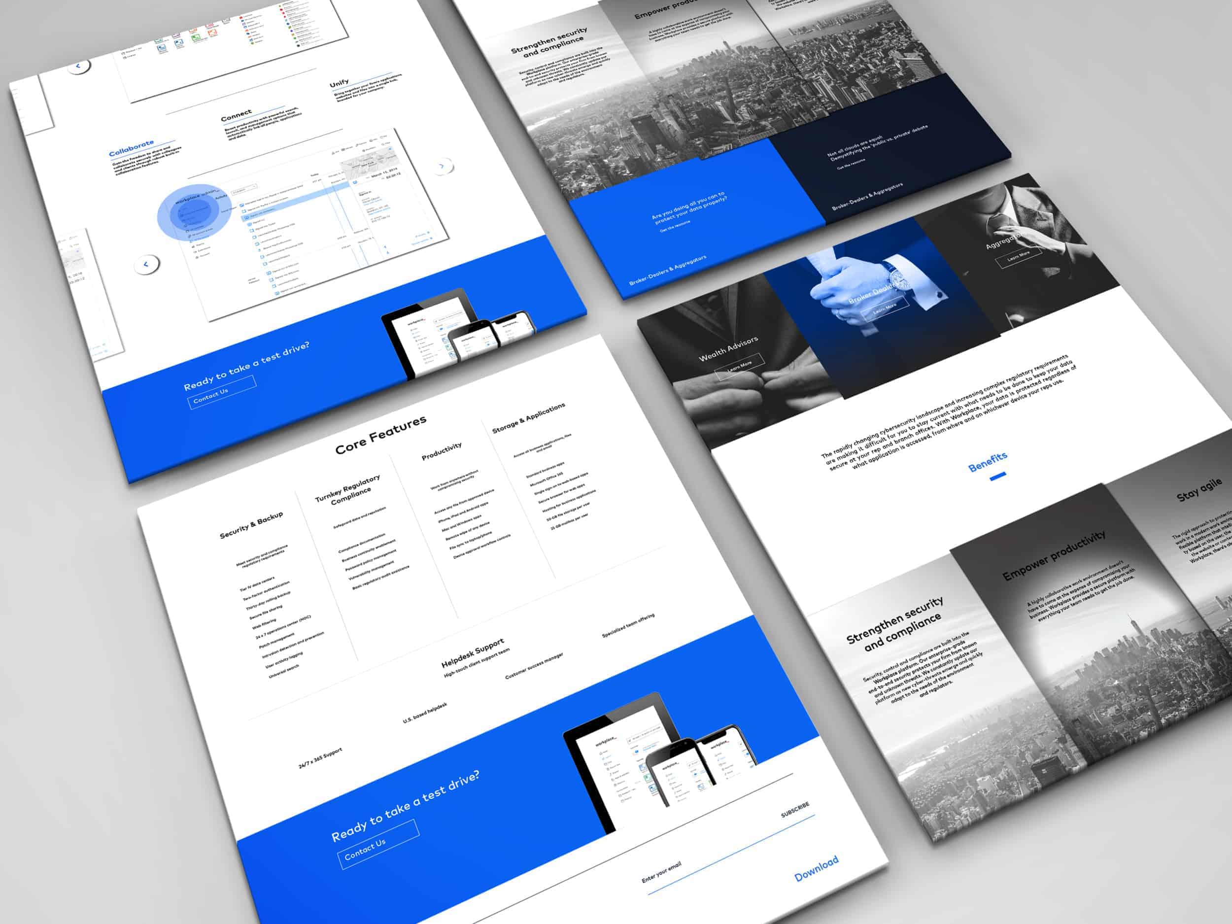 Workplace Design Ideas - Professional Minimal Illustration - Ultra HD