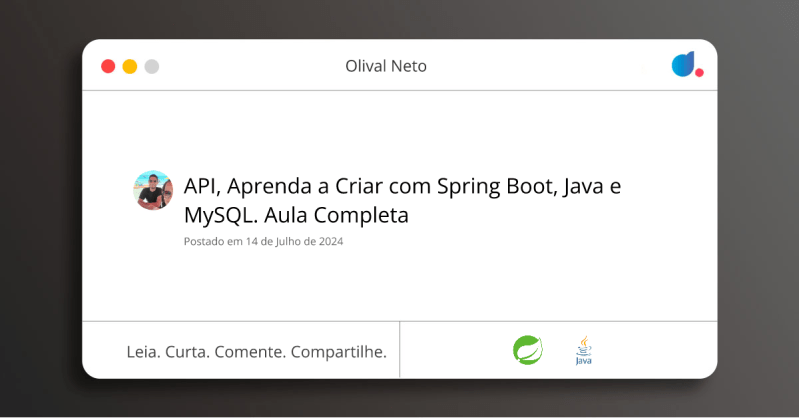 Api Aprenda A Criar Com Spring Boot Java E Mysql Aula Completa - Premium Colorful Background Gallery - HD