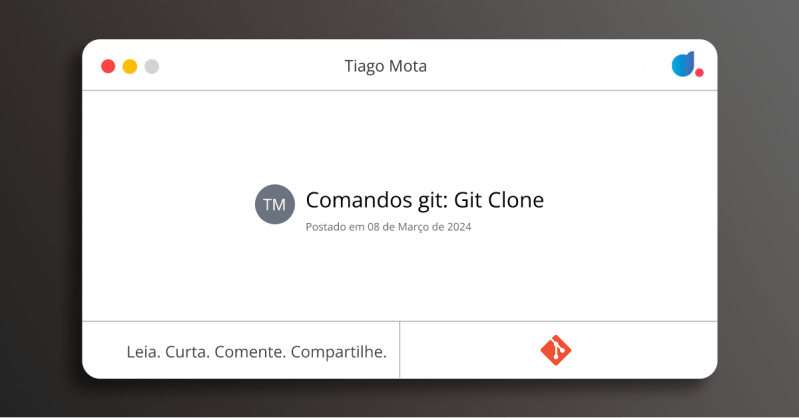 Comandos Git Git Clone Tiago Mota Git Dio - Best Dark Arts in Retina