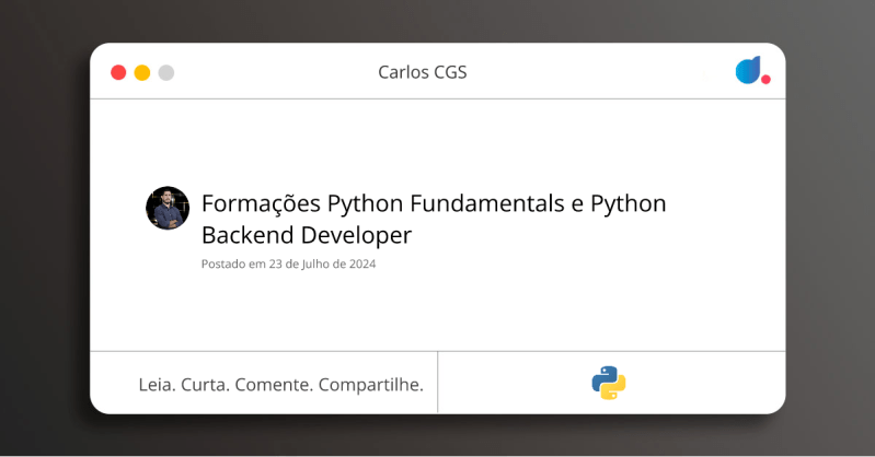 Forma Es Python Fundamentals E Python Backend Developer Carlos Cgs - Best Space Backgrounds in HD