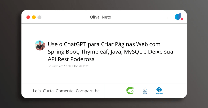 Como Criar Uma Api Rest Com Chatgpt Usando Java Mysql E Spring Boot Na Pr Tica F Cil E R Pido - Premium Ocean Art Gallery - Mobile