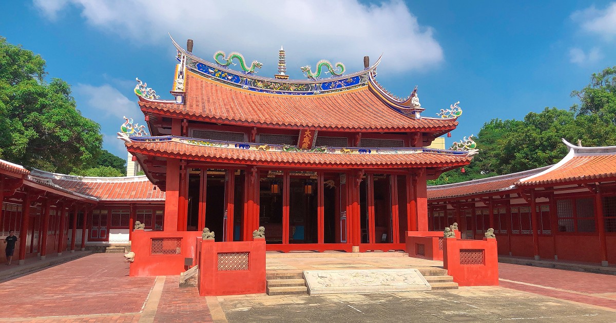 臺南孔廟｜台灣歷史最悠久，建築群最壯觀的台南孔廟。