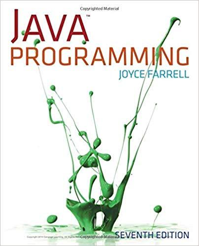 Java Programming 7Th (Edition) Java Programming 7Th (Edition)
